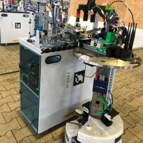 Roboter für die Logistik Liga RoboCup 2024